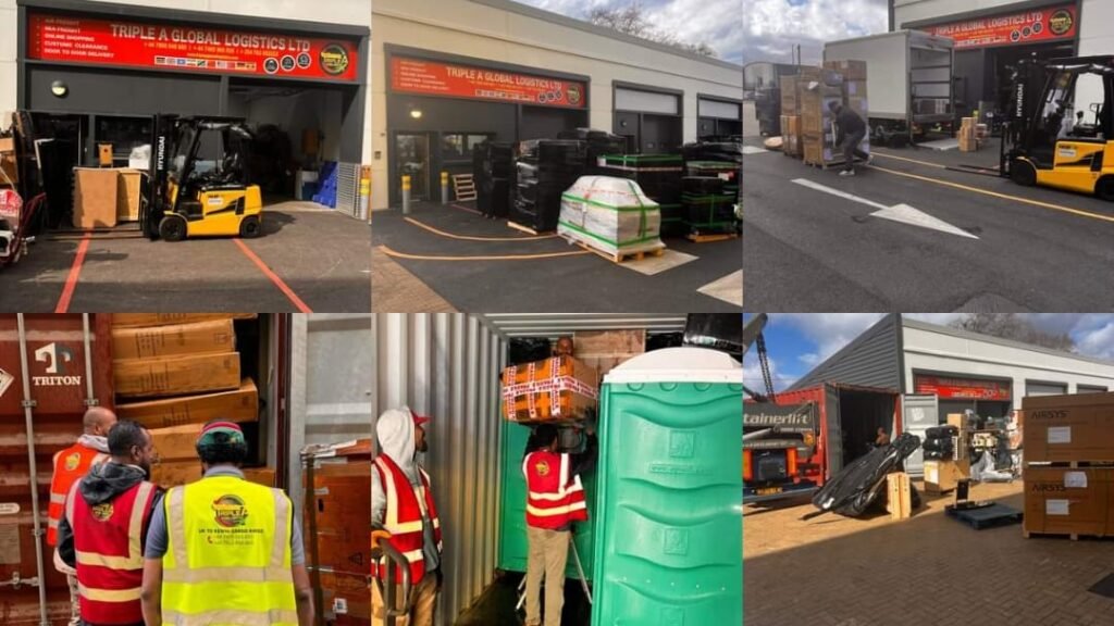 UK to Kenya shipping quote - Triple A Global Logistics Southall